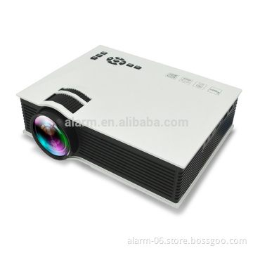 Best! wifi mini pocket projector 3d UC46 1080p 2.4G LCD projector